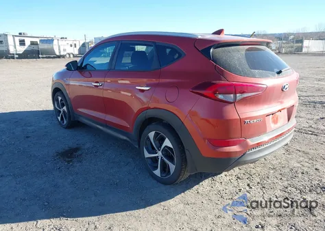 2016 Hyundai Tucson Limited z USA, uszkodzony, nr VIN KM8J3CA25GU147216